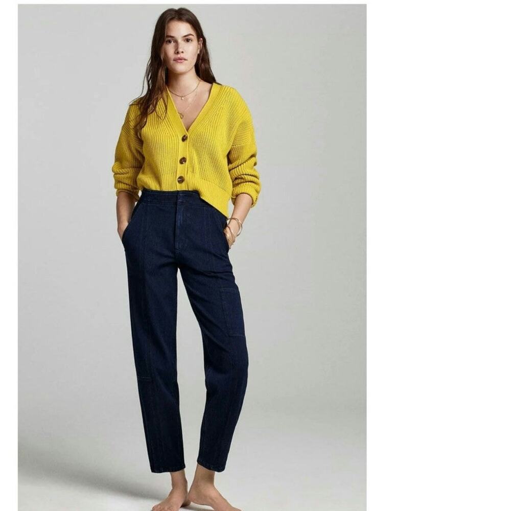 Anthropologie Pilcro Ultra High Rise Relaxed Jogger Jeans Womens 32